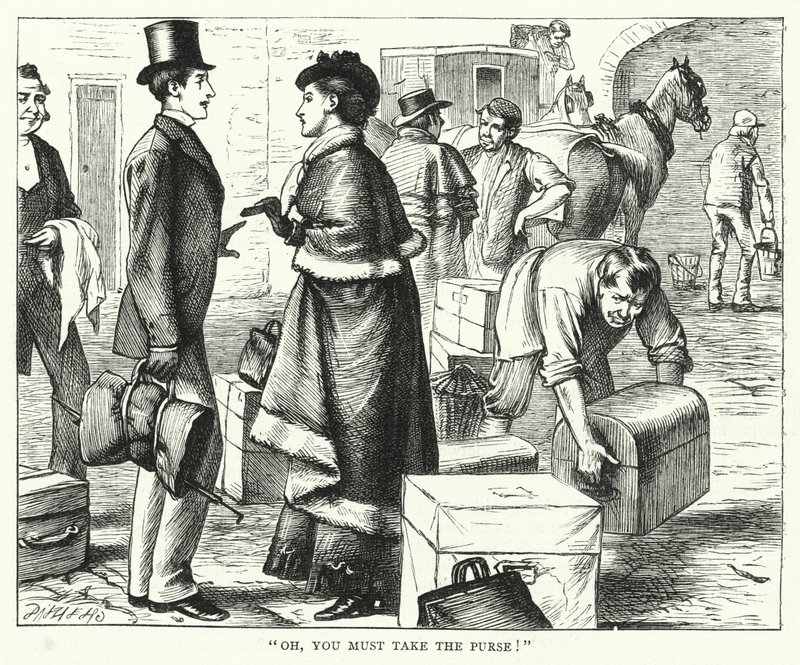 Ilustración para Grandes Esperanzas de Charles Dickens de Francis Arthur Fraser