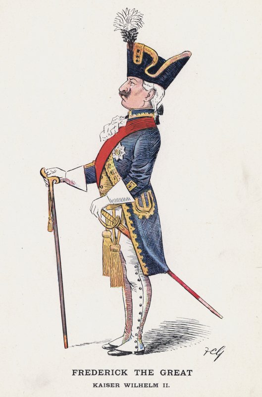 Federico el Grande, Kaiser Wilhelm II de Francis Carruthers Gould