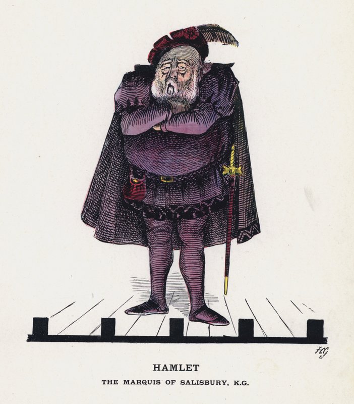 Hamlet, El Marqués de Salisbury de Francis Carruthers Gould