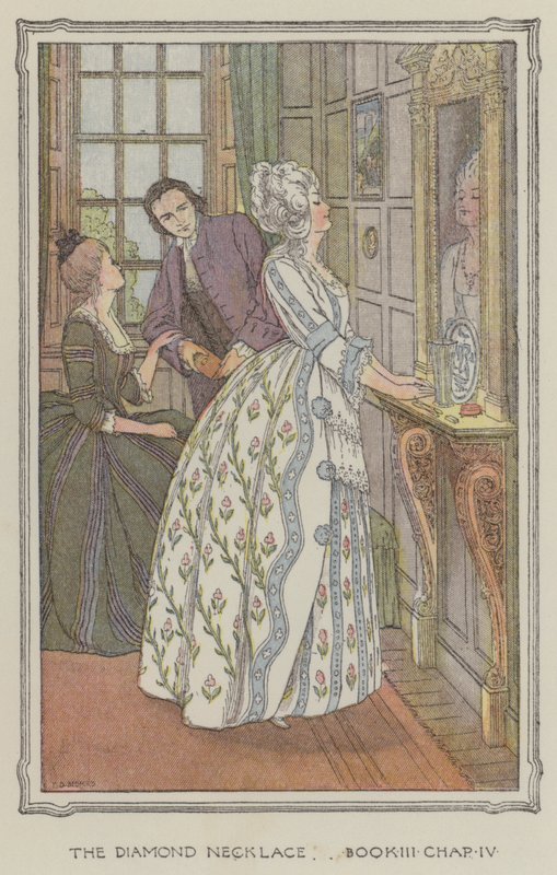 Ilustración para La historia de Henry Esmond (litografía en color) de Francis Donkin Bedford