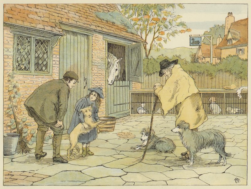 Vet (litografía en color) de Francis Donkin Bedford