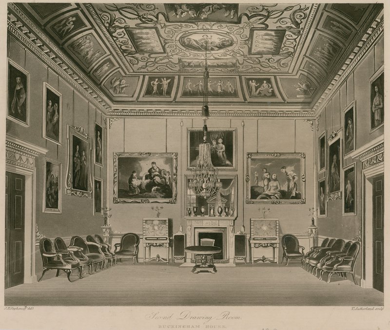 Segundo Salón, Casa de Buckingham de Francis Phillip Stephanoff