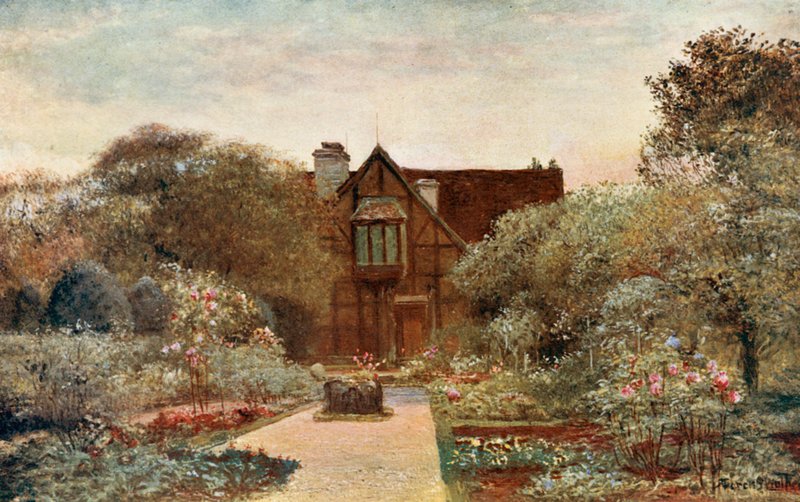 Lugar de nacimiento de Shakespeare de Francis S. Walker