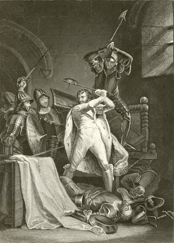 Muerte de Ricardo II de Francis Wheatley