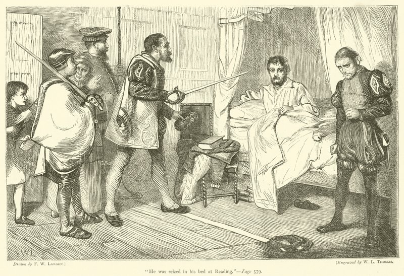 Fue capturado en su cama en Reading de Francis Wilfred Lawson