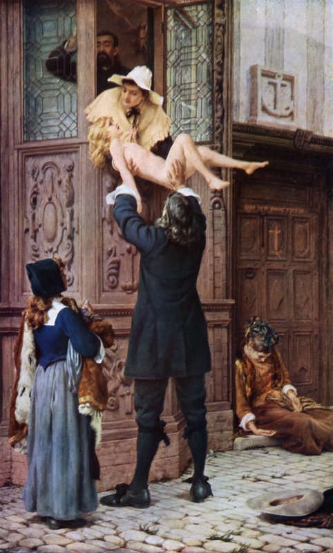 Salvado de la Peste de Francis William (after) Topham