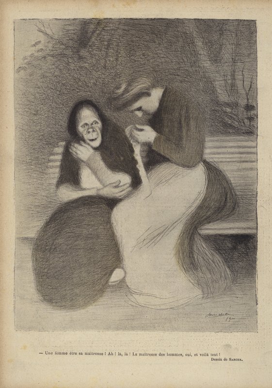 Ilustración para Le Rire de Francisco Sancha y Lengo