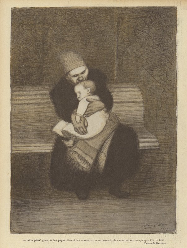 Ilustración para Le Rire de Francisco Sancha y Lengo
