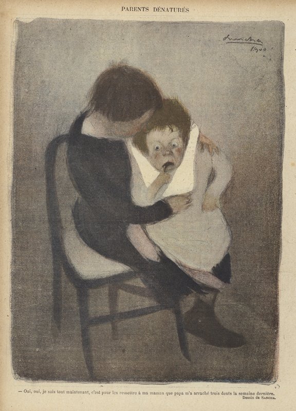 Ilustración para Le Rire de Francisco Sancha y Lengo