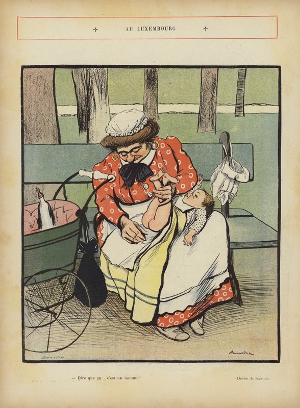 Ilustración para Le Rire de Francisco Sancha y Lengo