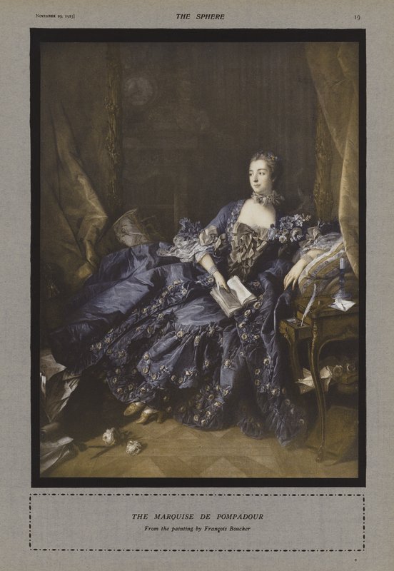 La marquesa de Pompadour de François Boucher