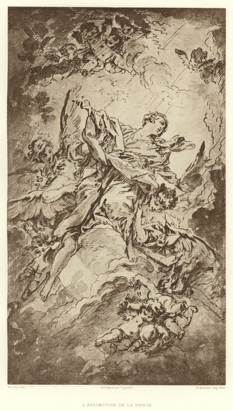 La Asunción de la Virgen de Francois (after) Boucher