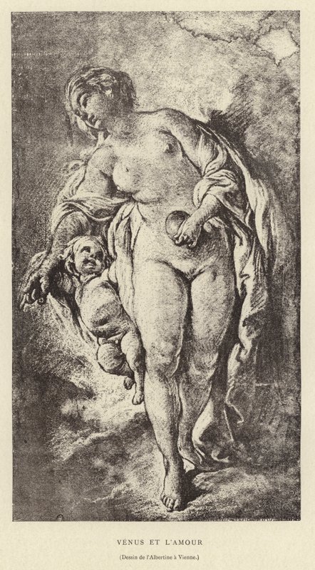 Venus y el Amor de Francois (after) Boucher