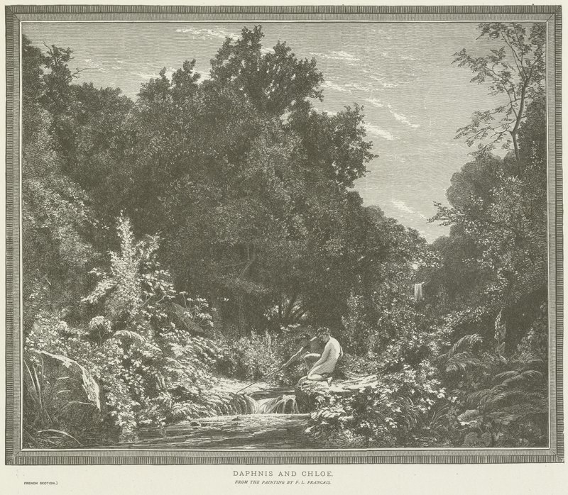 Dafnis y Cloe de Francois Louis Francais