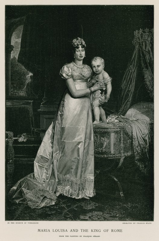 María Luisa y el Rey de Roma de Francois Pascal Simon Gerard