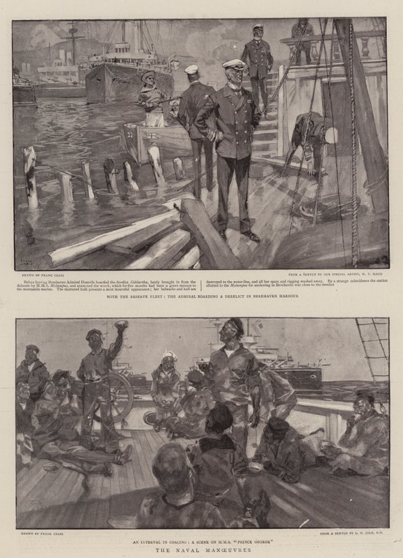 Las Maniobras Navales de Frank Craig