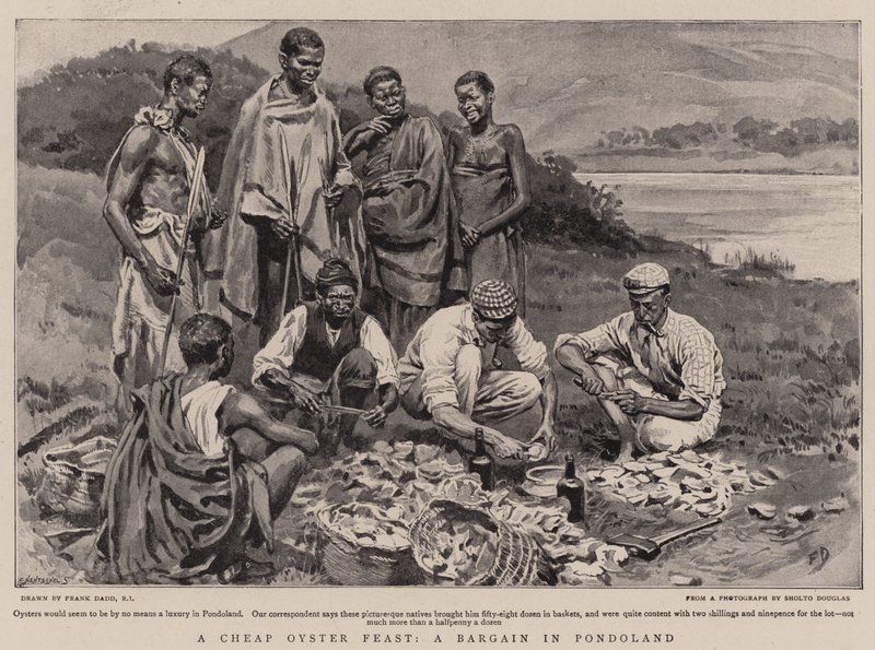 Una Fiesta de Ostras Barata, una Ganga en Pondoland de Frank Dadd