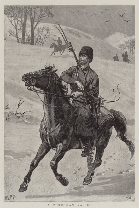 Un asaltante turcomano de Frank Dadd