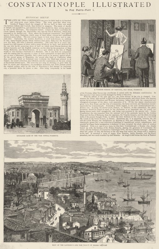 Constantinopla ilustrada de Frank Dadd