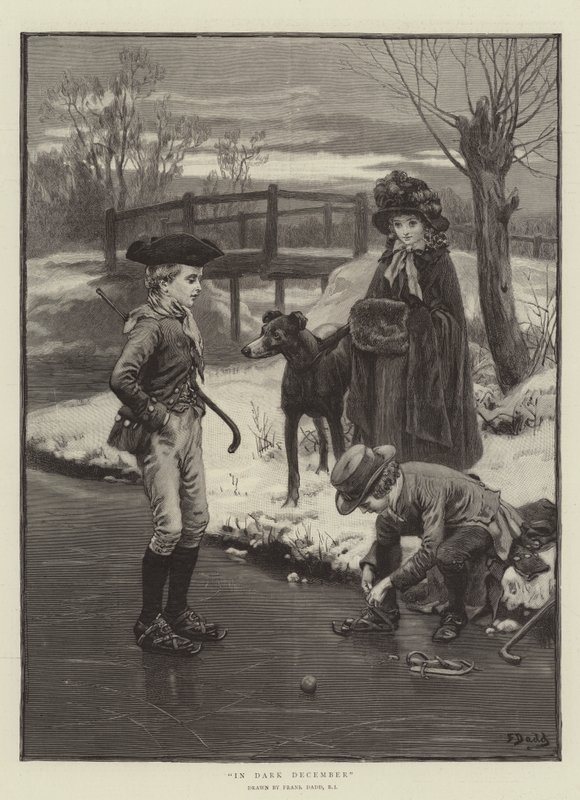 En diciembre oscuro de Frank Dadd