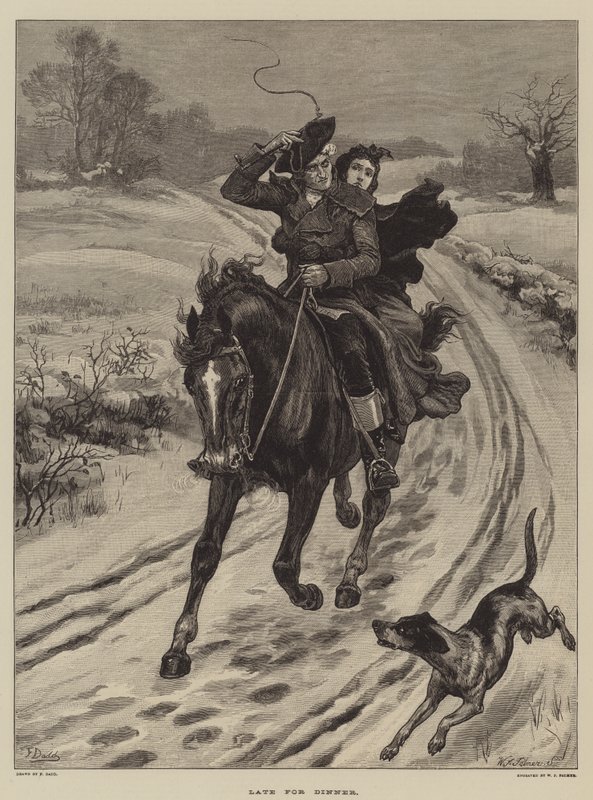 Tarde para la cena de Frank Dadd
