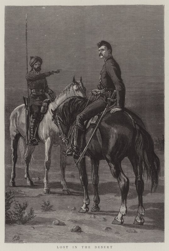Perdido en el desierto de Frank Dadd