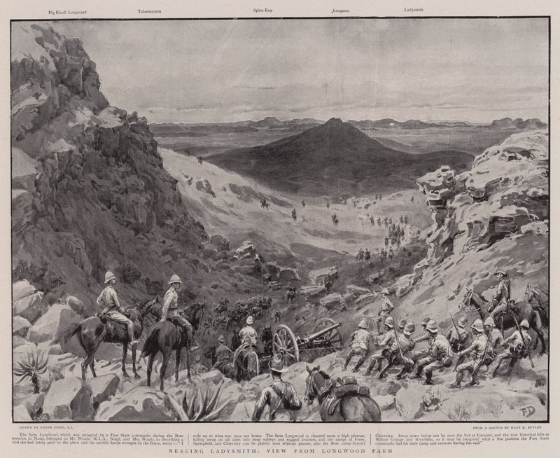 Cerca de Ladysmith, Vista desde Longwood Farm de Frank Dadd