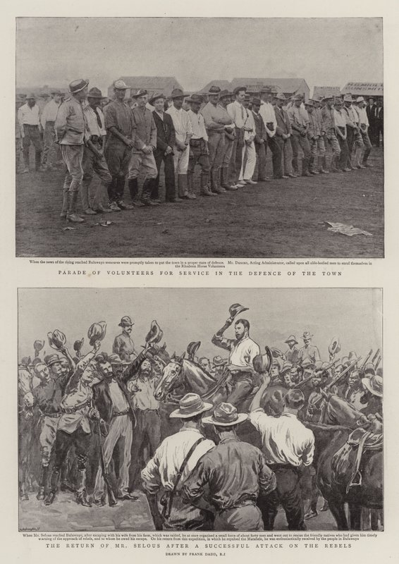 La Defensa de Buluwayo de Frank Dadd