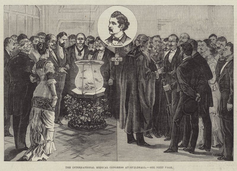 El Congreso Médico Internacional en Guildhall de Frank Dadd