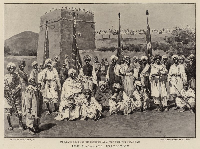 La Expedición de Malakand de Frank Dadd