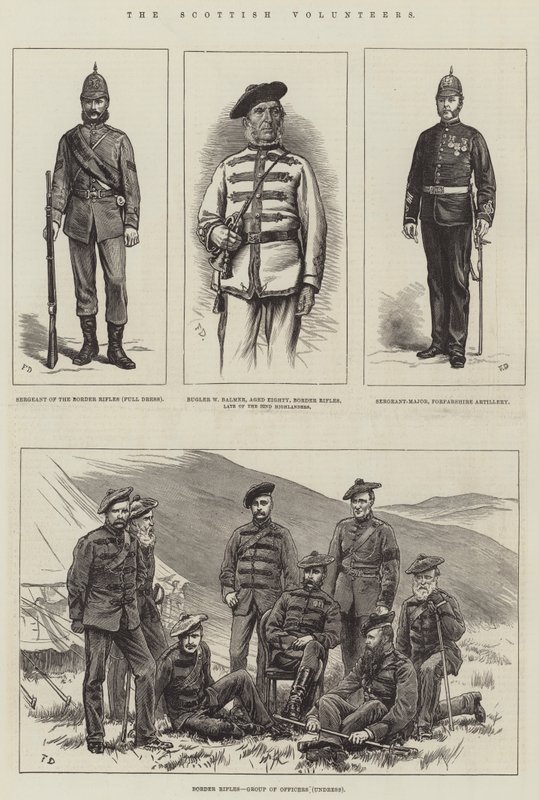 Los voluntarios escoceses de Frank Dadd