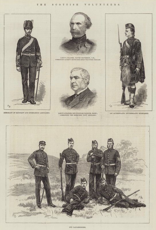 Los voluntarios escoceses de Frank Dadd