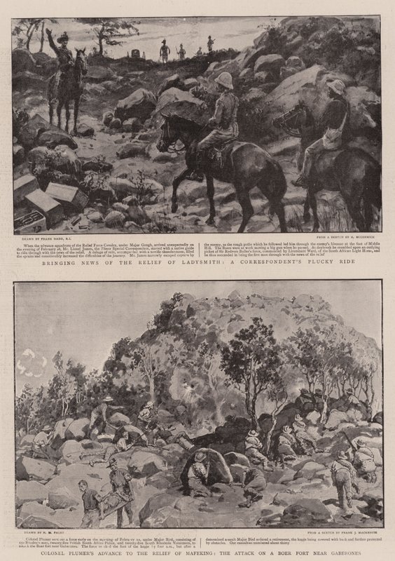 La guerra en Sudáfrica de Frank Dadd