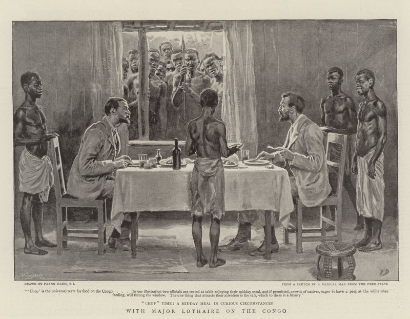 Con el Mayor Lothaire en el Congo de Frank Dadd