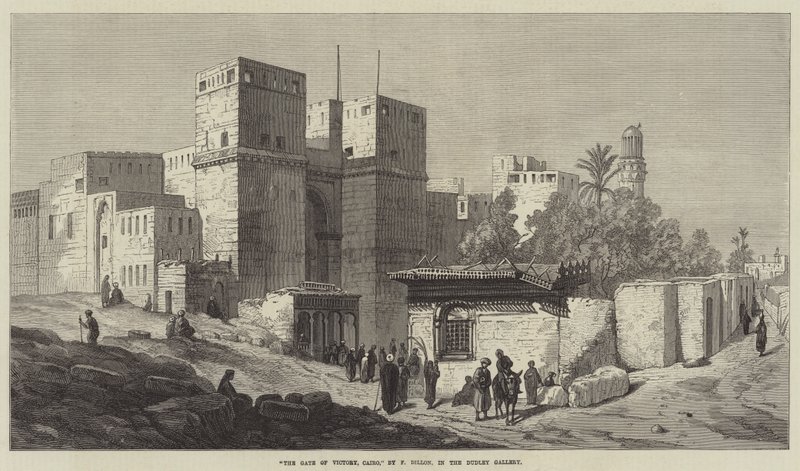 La Puerta de la Victoria, El Cairo, en la Galería Dudley de Frank Dillon