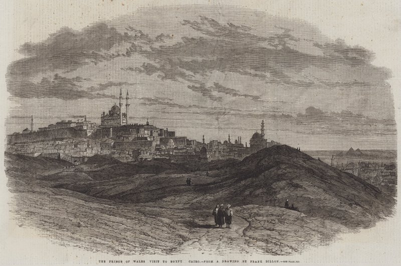 La visita del Príncipe de Gales a Egipto, El Cairo de Frank Dillon