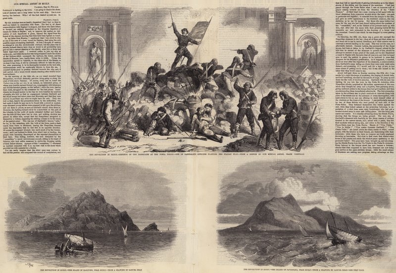 La revolución en Sicilia de Frank Vizetelly