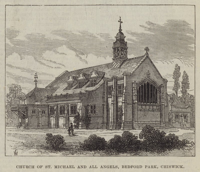 Iglesia de San Miguel y Todos los Ángeles, Bedford Park, Chiswick de Frank Watkins