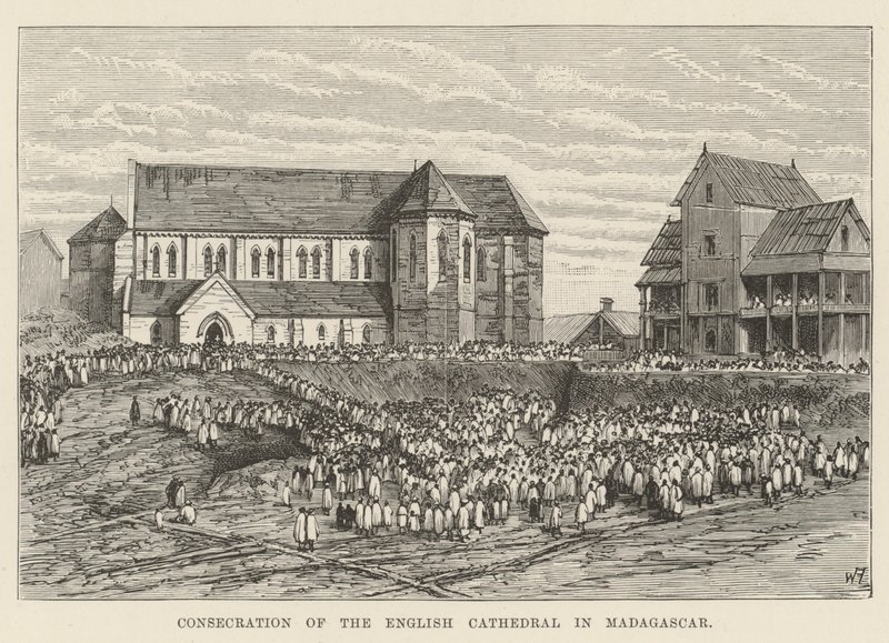 Consagración de la Catedral Inglesa en Madagascar de Frank Watkins