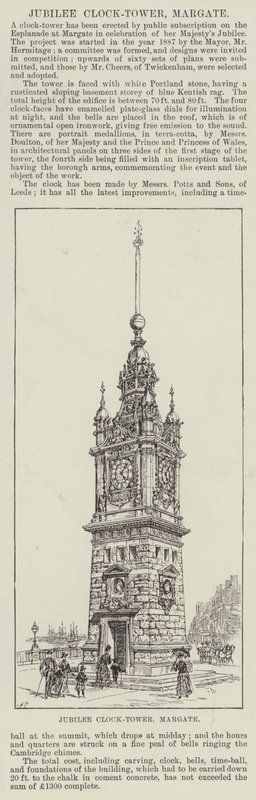 Torre del Reloj del Jubileo, Margate de Frank Watkins