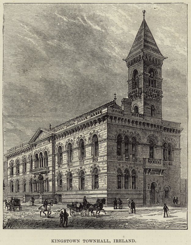 Ayuntamiento de Kingstown, Irlanda de Frank Watkins