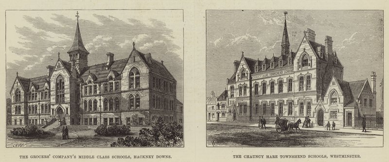 Edificios escolares de Londres de Frank Watkins