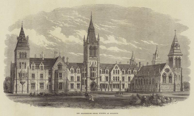 Nuevos edificios de la Charterhouse School en Godalming de Frank Watkins