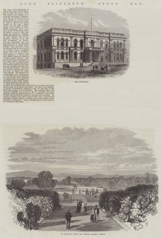 Puerto Elizabeth, Bahía de Algoa de Frank Watkins