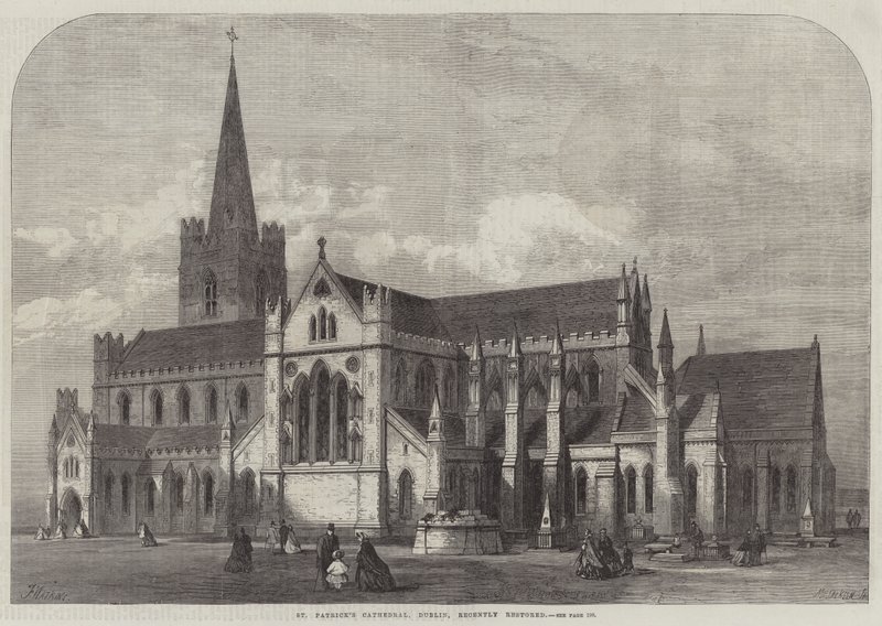 Catedral de San Patricio, Dublín, recientemente restaurada de Frank Watkins