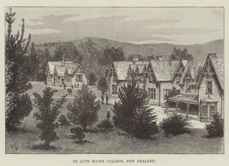 Te Aute Maori College, Nueva Zelanda de Frank Watkins