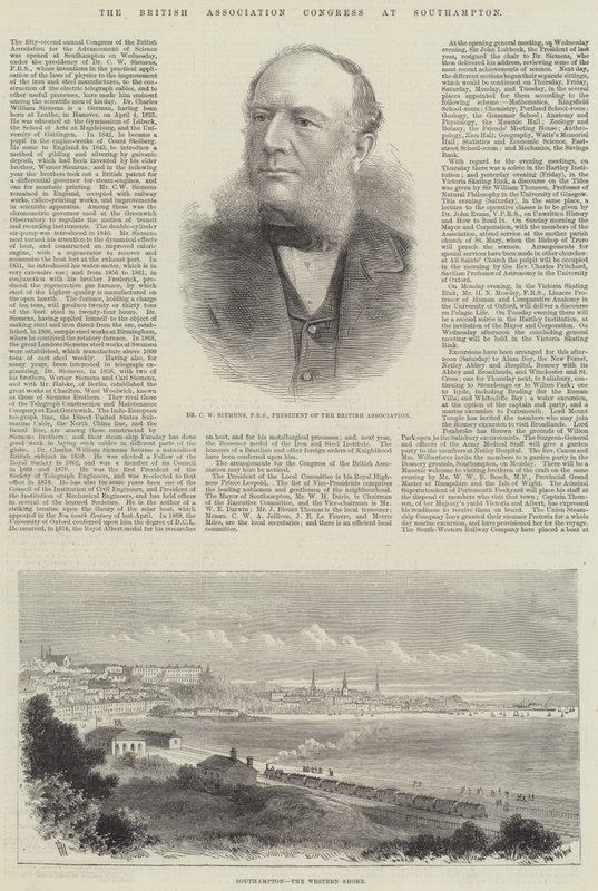 El Congreso de la Asociación Británica en Southampton de Frank Watkins