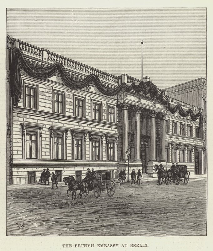 La embajada británica en Berlín de Frank Watkins