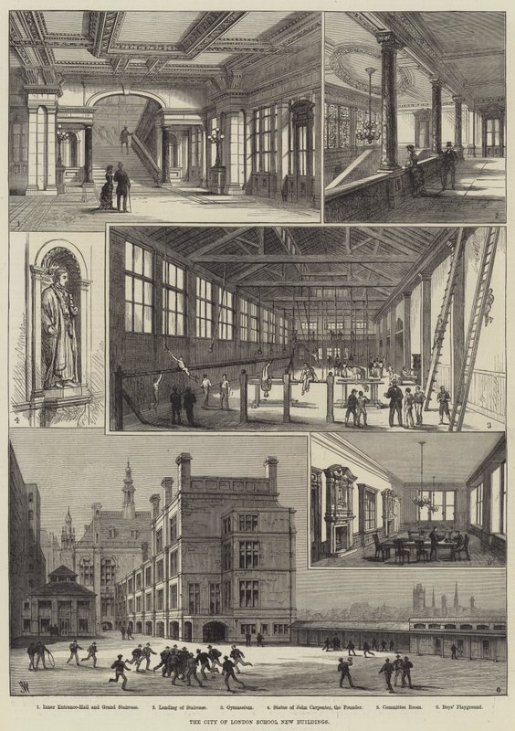 Los nuevos edificios de la Escuela de la Ciudad de Londres de Frank Watkins