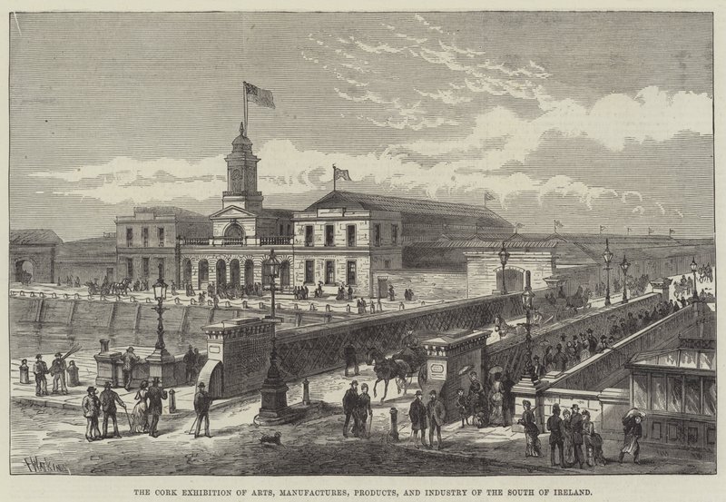 La Exposición de Artes, Manufacturas, Productos e Industria del Sur de Irlanda en Cork de Frank Watkins